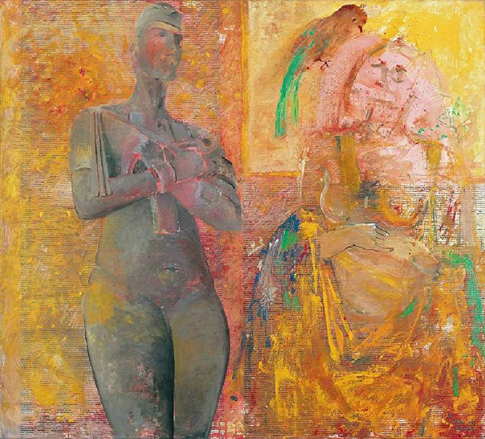 I żona Amenhotepa (2000, 110x120cm, olej)