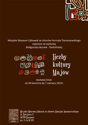 Działania na Liczbach kultury Majów - wystawa w MDK Zgorzelec
